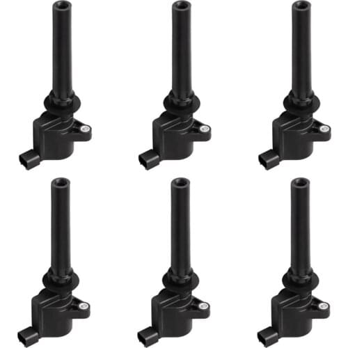 6 Pcs Ignition Coil for 01-08 Ford Escape 05-07 Ford Five Hundred Freestyle Taurus 3.0L V6