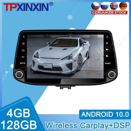 Android 10.0 Carplay 4G+128GB For Hyundai I30 2017 2018 2019 2020 Radio Recorder Multimedia IPS Player Stereo Head Unit GPS