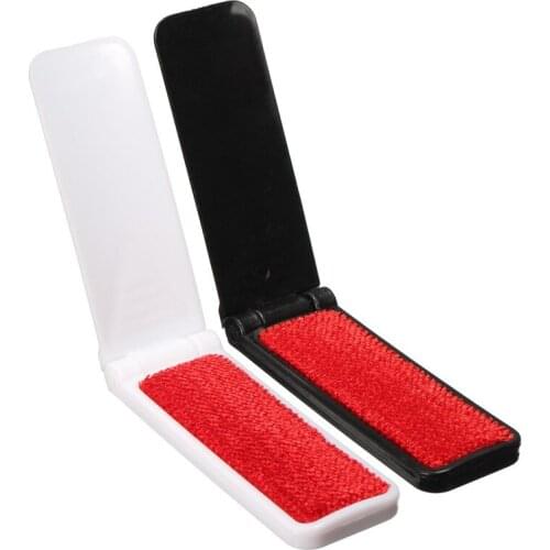 Anti-static PP fluff dust remover foldable magic cloth fluff fabric pet hair cleaning brush mini sweater viscous wool device