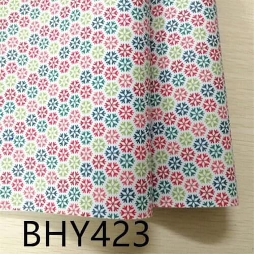 Free shipping 7.6*12inch cartoon print synthetic leather fabric for DIY accessories BHY423