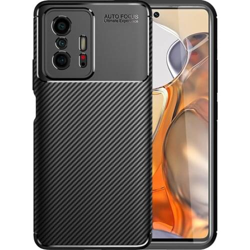 For Cover Xiaomi Mi 11 Lite Case For Mi 11 Lite Capas Back Armor Shockproof TPU Soft Bumper Phone Cover For Mi 11 Lite Fundas