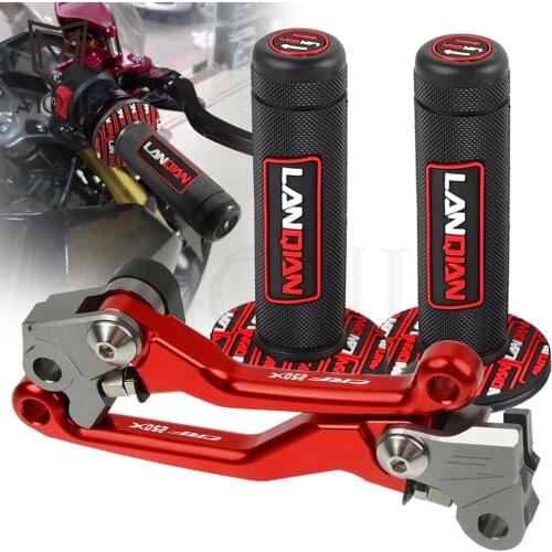 For Honda CRF250X CRF 250X 250 X CRF250 X 2005-2016 2017 2018 CNC Pivot Brake Clutch Levers Dirt Bike Handle Hand Grip Handlebar