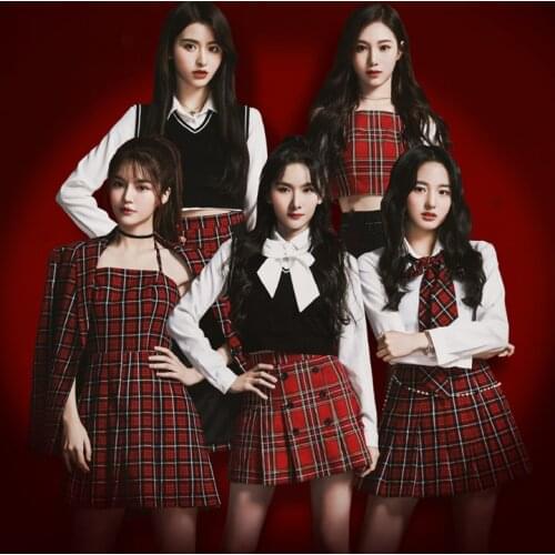 5 Style Jazz Dance Costume Girls Team Modern Street Dance Clothing Hip Hop Performance Costumes Female Pole Dancewear DWY5391