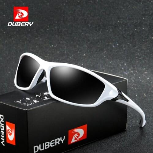 DUBERY Polarized Night Vision pilot Sunglasses Mens Retro Male Sun Glasses For Men Brand Luxury Mirror Goggles Shades Oculos