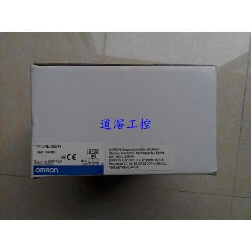 Small Closed Limit Switch D4E-2B21N 3 Meters