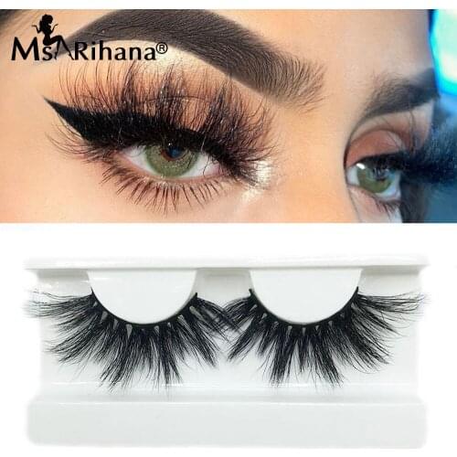 Mink 25mm Lashes In Bulk Wholesale 5D 10/20/30 Pairs 3D Mink Eyelashes Magnetic Eyelashes Packaging Boxes Long Curly Eyelash