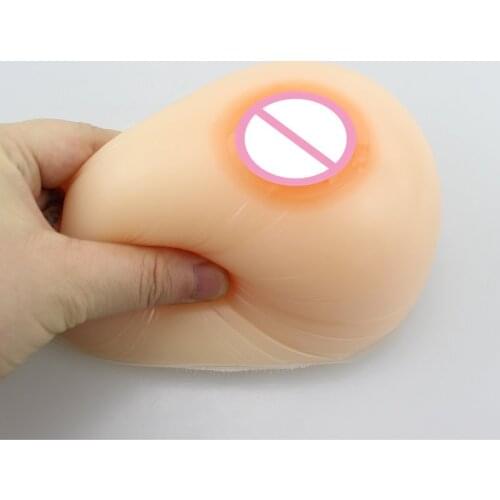 Nicky New Silicone Artificial Simulation Breast Water Droplets Forms B/C/D/E/F Cup 3D Sexy Simulation Anime Breast Dakimakura