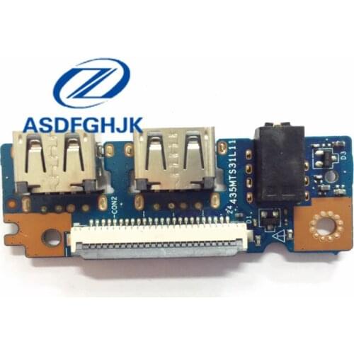 Original for Dell Inspiron 17 5758 USB AUDIO BOARD CN-010R81 010R81 10R81 LS-B843P 100% test ok