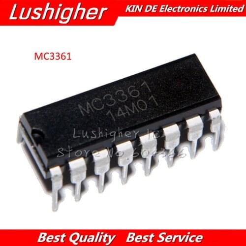 10PCS MC3361 DIP MC3361BP DIP-16 MC3361CP DIP16 Original