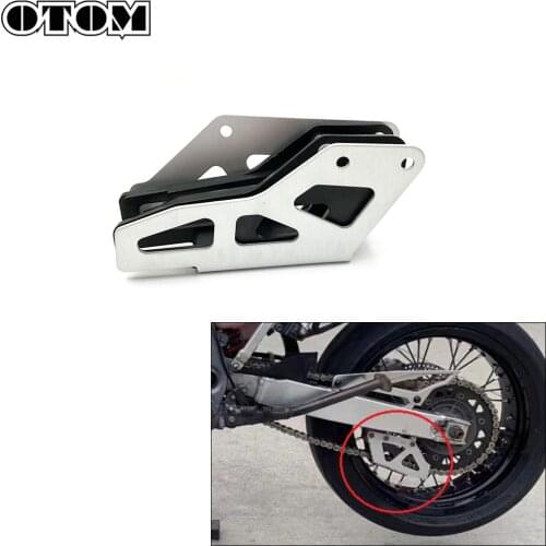 OTOM Motocross Chain Guide Guard Aluminium Alloy Frame Cover Protector For SUZUKI DRZ 400 Dirt Pit Bike Motorcycle Accessories