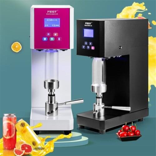 PET Bottle Seamer Machine Beer Cans Seal Plastic Food Water Lid Canning Sealing Machines Hand Manual Tin Can Sealer for Soda