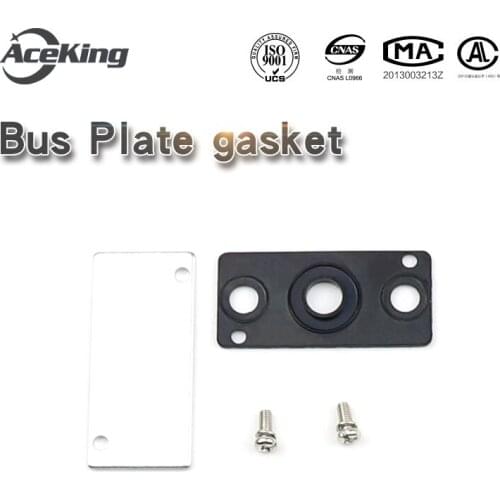 Manifold blind plate 4V210-08 4V110-06 4V310-10 solenoid valve base gasket 100M 200M 300M 400M