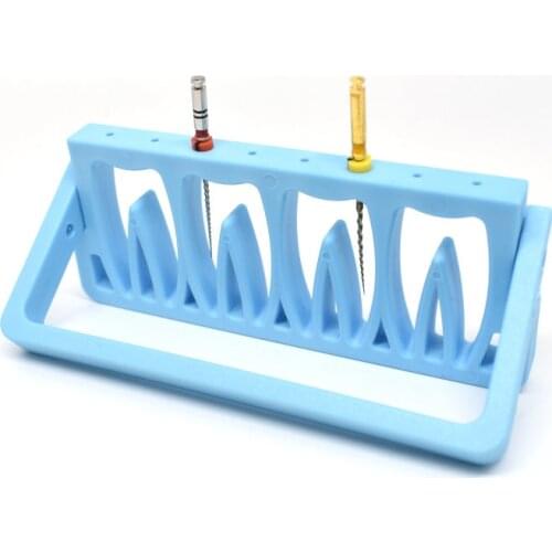 Dental instrument endo files holder 8 holes stander root canal files instrument dentist tool