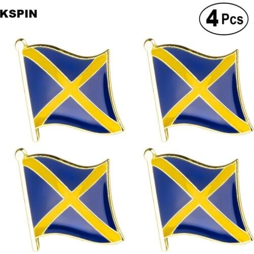 MERCIA Lapel Pin Flag badge Brooch Pins Badges 4pcs