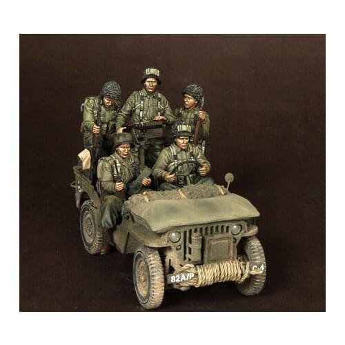 1/35 Resin Figure Model Kit Unassambled Unpainted 1089(NO CAR)