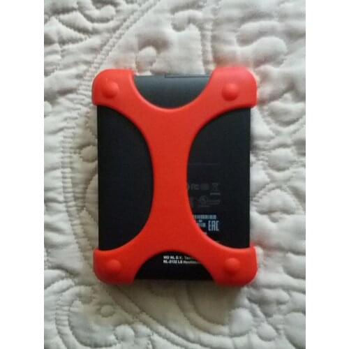 1PC 2.5" Portable External Hard Disk Drive Bag Carry Case Cover Silicon Rubber Case Retail Package