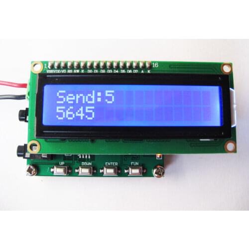 1pcs DTMF decoding encoder DTMF module display instrument dual tone multi frequency audio decoding digital display