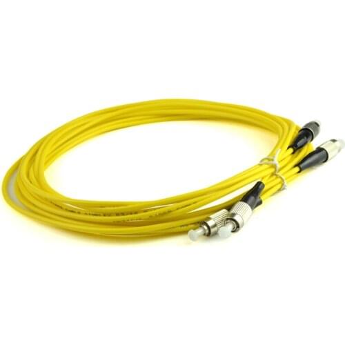 5PCS/bag FC UPC 3M Single mode duplex fiber optic patchcord cable FC 2.0mm or 3.0mm FTTH fiber optic jumper cable free shipping