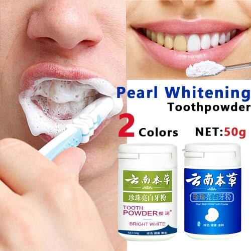 50g Magic Natural Teeth Whitening Powder Pearl Tooth Powder Teeth Dental Hygiene Dental Teeth Whitening Отбеливание Зубов