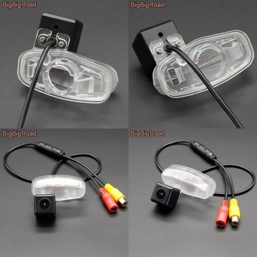 BigBigRoad For Honda HRV HR-V Vezel 2013 2014 2015 2016 2017 Car HD Rear View Parking CCD Camera Auto Backup Monitor Waterproof