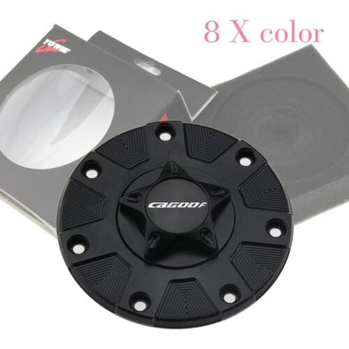 CNC Aluminum Keyless Motorcycle Accessories Fuel Gas Tank Cap Cover For HONDA CB600F 2011-2013 Hornet