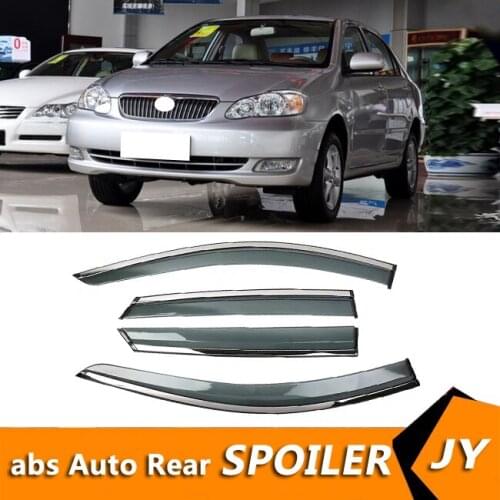 For Toyota Corolla 2006-2012 CorollaWindow Visor Vent Shades Sun Rain Deflector Guard For s Auto Accessories 4PCS/SET