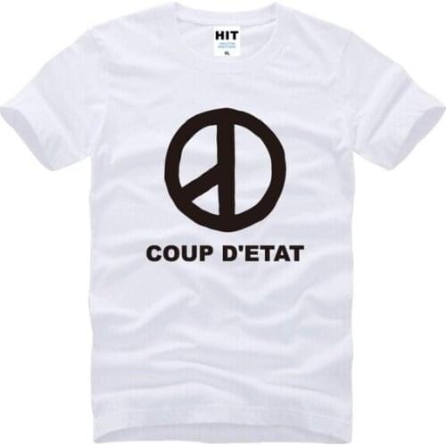Short Sleeve COUP D ETAT Album Fan Serve High Quality Comfortable And Healthy Cotton T-Shirts,You Worth Having