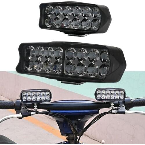 For 99% Electric bicycle bike with 9-85v input Led Cycling headlight lamp Motorcycle Scooter Auxiliary Spotlight Fog light bulb