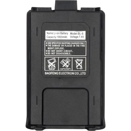 FULL-800mah BL-5 Original Li-Ion Baofeng uv5r Battery For Radio Walkie Talkie Accessories Baofeng UV 5R Uv-5re 5ra Uv 5r Battery