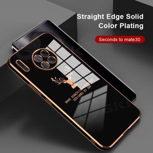 GKK Original Case For Huawei Mate 30 40 P40 Pro 5G Case Luxury Plating Anti-knock For Huawei Mate 30 40 P40 Pro Cover Soft Coque