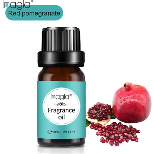 Inagla Red pomegranate 10ml Pure Plant Fragrance Essential Oils For Aromatic Aromatherapy Diffusers Litchi Oil Pear Grape Oil