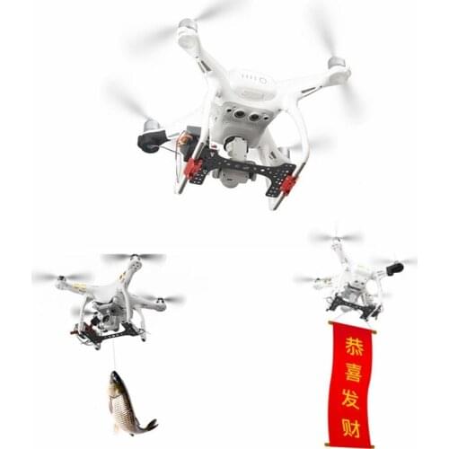 Shinkichon Pelter Fish Bait Advertising Ring Thrower for Fishing Publicity Propose for DJI Phantom 4/4P/4A drone