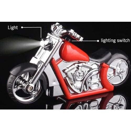 Creative Jet Torch Lighter Motorcycle Shape Windproof Blue Flame Lighter Refillable Butane Gas Lighter Candle Lantern Camping