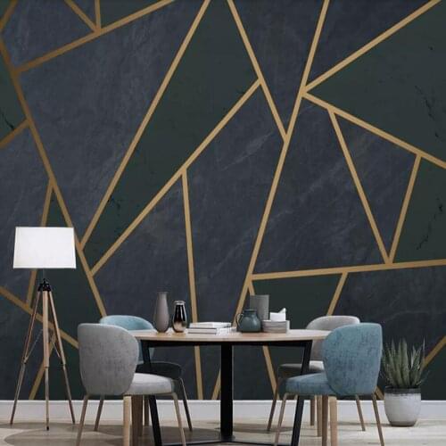 Milofi custom 3D wallpaper mural modern minimalist HD abstract geometric stone background wall decoration wallpaper