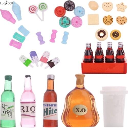 Mini Fine Food Cakes,Donuts,Candy,Ice cream,Biscuit,Drink Fit 18 Inch Girl&43 CM Baby Doll Clothes Accessories,Generation,Birth