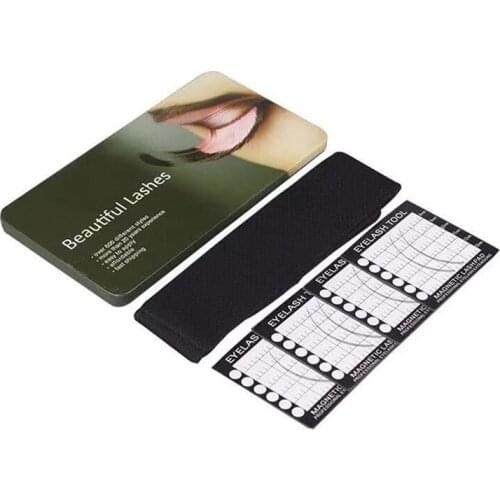 Fashion Magnet Eyelashes Pad Eyelash Headband for False Eye Lash Extension Pallet Holder Grafting Planting Forehead Make Up Tool