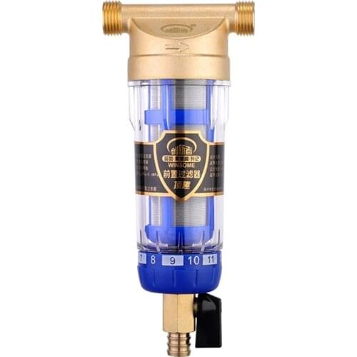 Sediment Filter Pre-filter Whole House Water Purifier Purification System 59 Brass 40 Micron Stainless Steel Mesh Water Filter