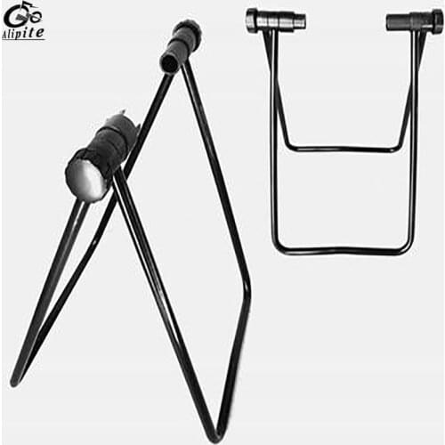 Folding Bicycle Racks Trainer Stationary Bike Cycling Stand Parking Rack Rear Hub Mount Rack Bicycle Bracket Support Parts Brace