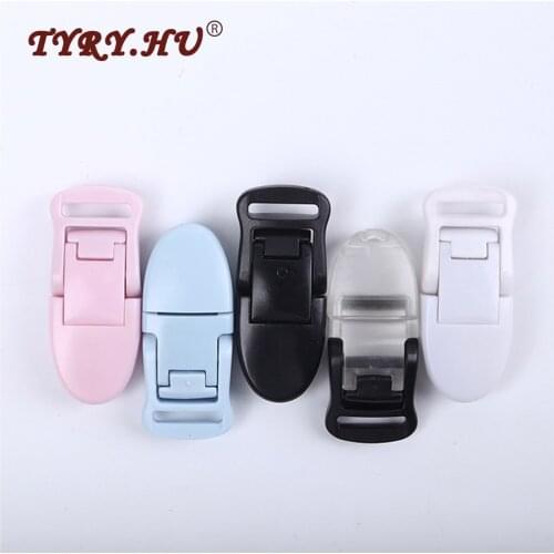 TYRY.HU 25Pcs/Lot Useful Round Head Pacifier Clips 15Tail Multifunction Anti-Off Clips Non-Toxic Baby Can Chew DIY Accessories