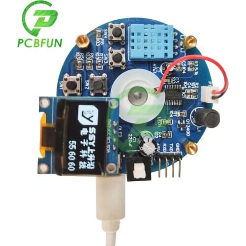 DC 5V MICRO USB Smart Diy Humidifier Module Manufacturing Production Kit Timing Switch Humidity Control Atomizer Parts 740 Holes