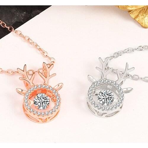 There is your necklace, simple beating heart, clavicle chain, couple necklace, gift for girlfriend, lady pendant