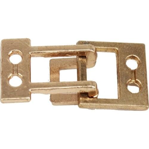 20set Gold Metal 26mm x 13mm Waist Extender Hooks & Eyes ClaspsSewing Garment Clasps Hooks for Bra Swimsuit NK285