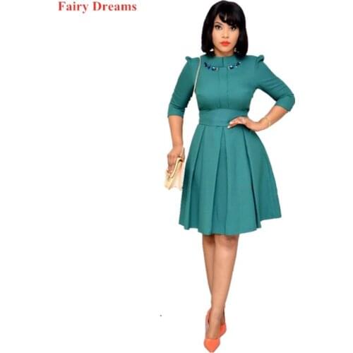 Women African Dresses South Africa Clothing Ankara Summer Fashion White Green Cute Elegant Dress 2020 New Style Fairy Dreams