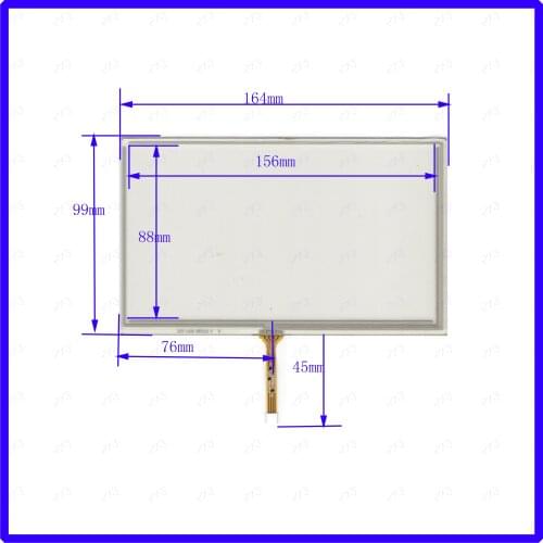 ZhiYuSun XWT518 164*99mm SST1439 7inch 4 wire TOUCH SCREEN touch panel this is compatible 164*99
