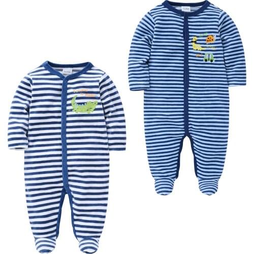 Winter Newborn Baby Girl Onesies Velvet Romper Overalls Boys Baby clothing Jumpsuit christmas baby Romper warm clothing for kids