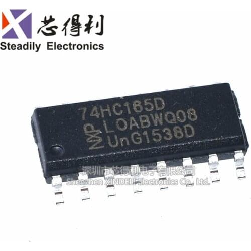 10pcs/lot New Chip 74hc165 74hc165d Logic-Shift Register Sop-16