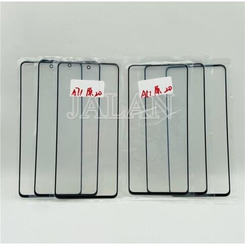 5pcs Front outer glass for Samsung A11 A21 A21s A31 A51 A71 A50S A70S A10s A20s A30s A40s LCD Touch Damaged Glass Repair Change