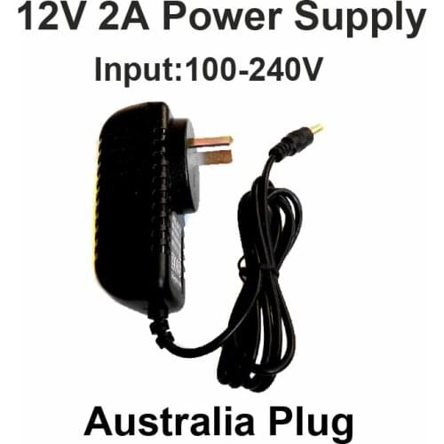 Hot 12V2A good quality Power supply adapter AU Australian plug for CCTV camera IP camera and DVR,AC100-240V to DC12V2A Converter