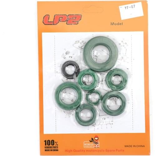 Artudatech 8pcs Engine Oil Seal Kit for Honda CR80R Expert 1986-2002 CR85R Expert 2003-2007 91211-KA3-761 Motorcycle Parts