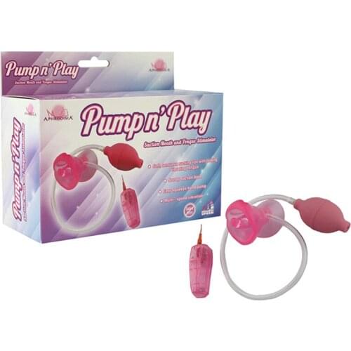 Free Shipping 2014 Pussy Pump Cheap Multispeed Pink Extreme Vacuum Tongue Clitoral Vibrating Pussy Pump Vagina Women Sex Toys